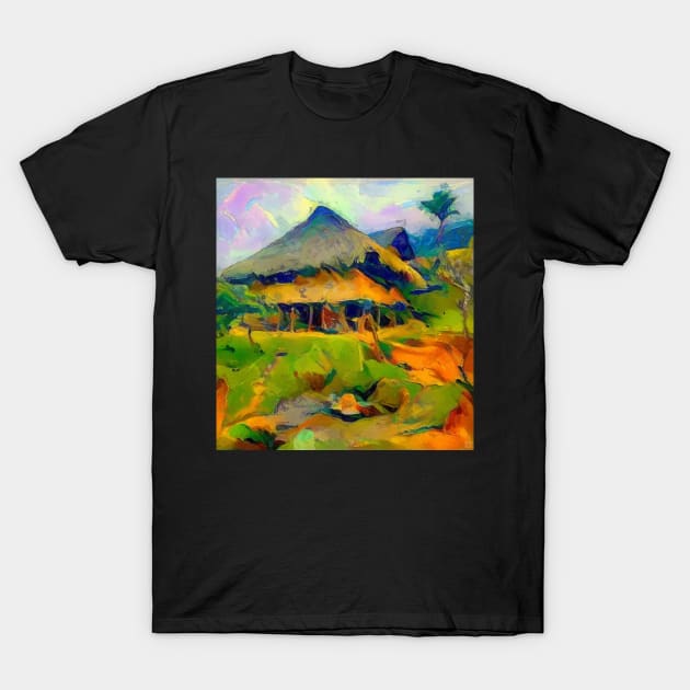 Papua New Guinea Haus T-Shirt by ArtShare